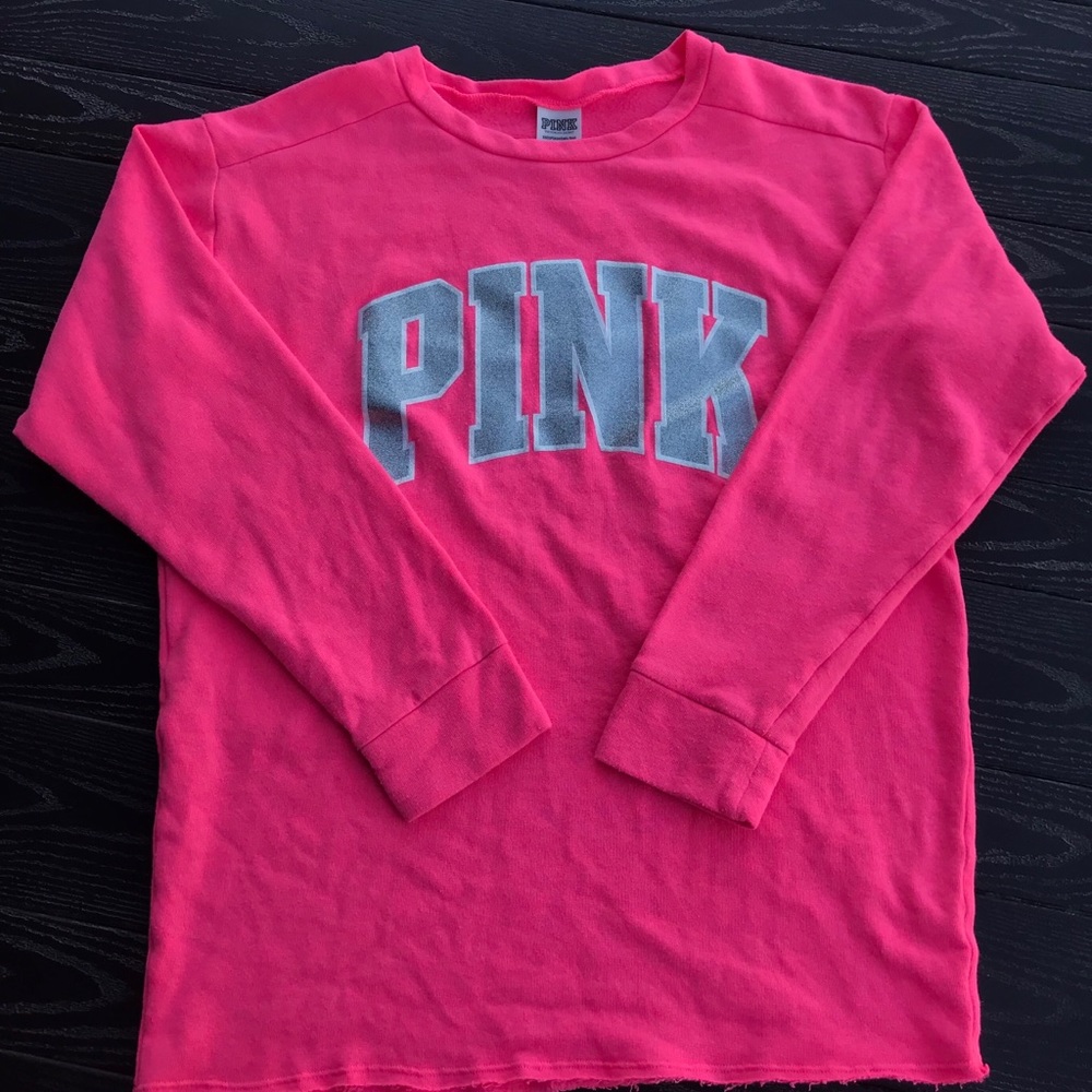 PINK! Adult XS Sweatshirt (fits like an AS)